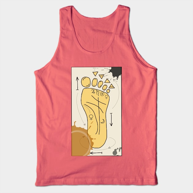 Foot Reading - Oddball Aussie Podcast Tank Top by OzOddball